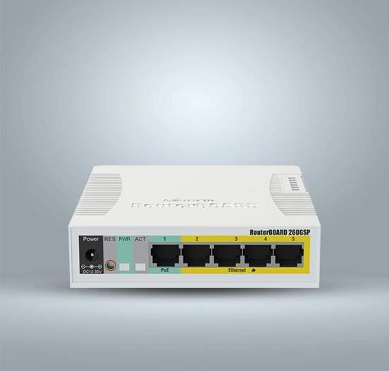 MikroTik RB260GSP Supplier in Muscut, Oman