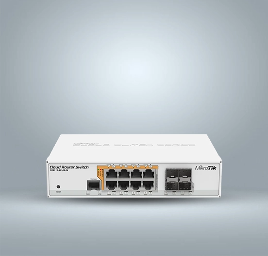 MikroTik CRS112-8P-4S-IN Supplier in Muscut, Oman